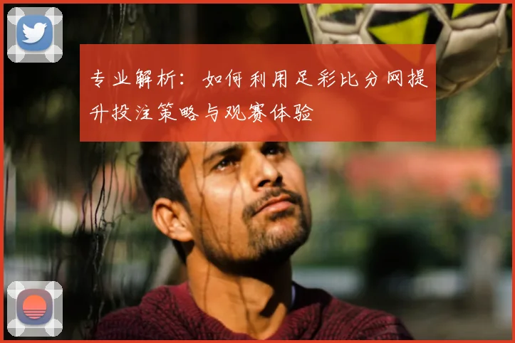 专业解析：如何利用足彩比分网提升投注策略与观赛体验